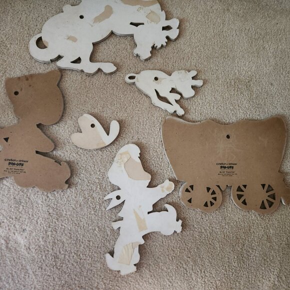 Vintage Nursery Wall Decor Cowboy- Dolly Toy Company - Picture 6 of 6